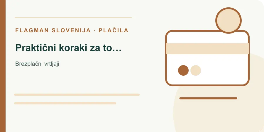 Ilustracija: praktični koraki za to temo za Brezplačni vrtljaji
