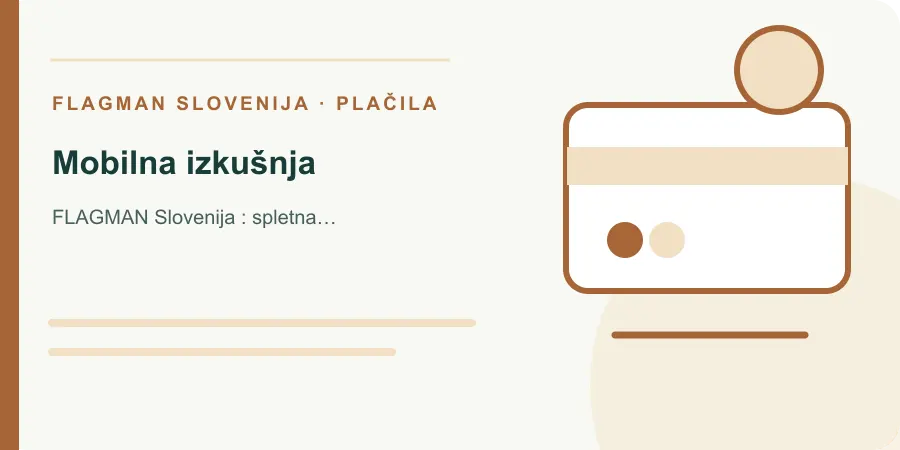 Ilustracija: mobilna izkušnja za FLAGMAN Slovenija : spletna igralnica in vodniki po igrah