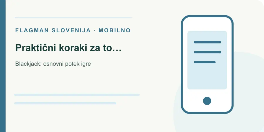 Ilustracija: praktični koraki za to temo za Blackjack: osnovni potek igre