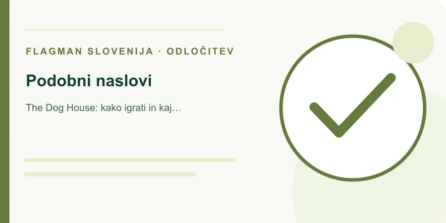Ilustracija: podobni naslovi za The Dog House: kako igrati in kaj preveriti
