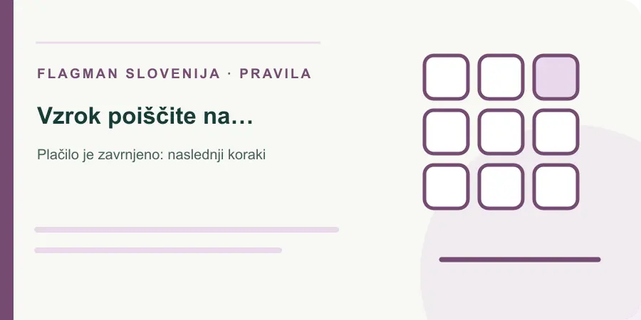 Ilustracija: vzrok poiščite na strani, kjer se je postopek ustavil za Plačilo je zavrnjeno: naslednji koraki